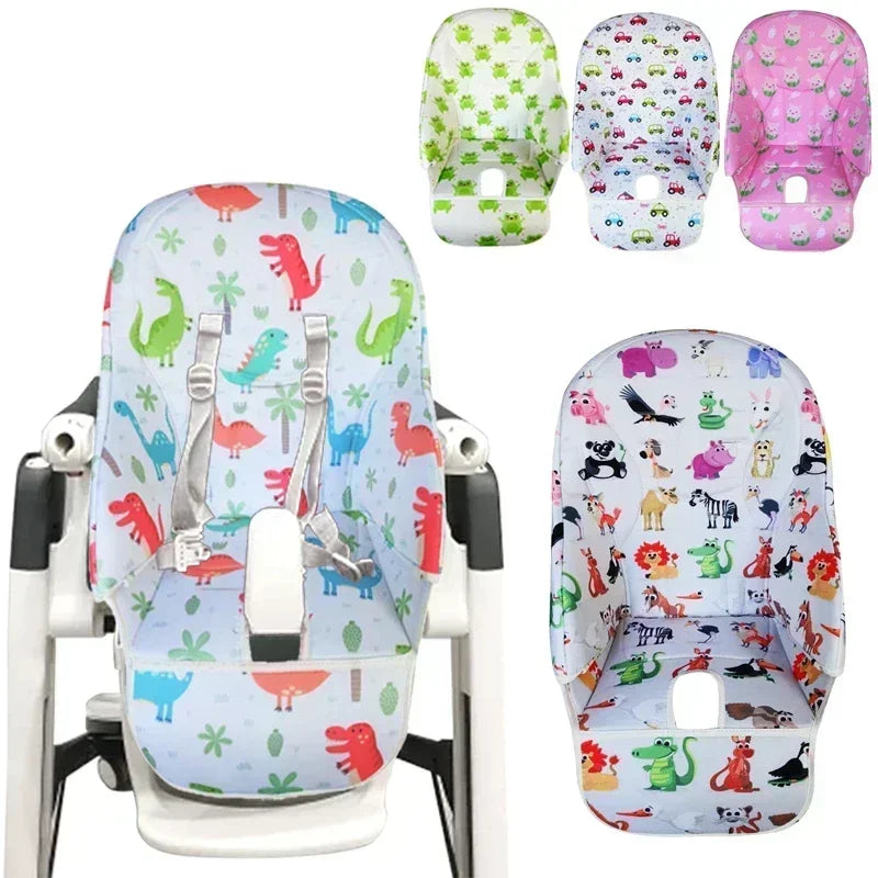 Cartoon Baby Chair Cushion Oxford Cover Compatible for Prima Pappa Siesta Baoneo Dinner Chair Seat Baby Seat Cushion Accessories
