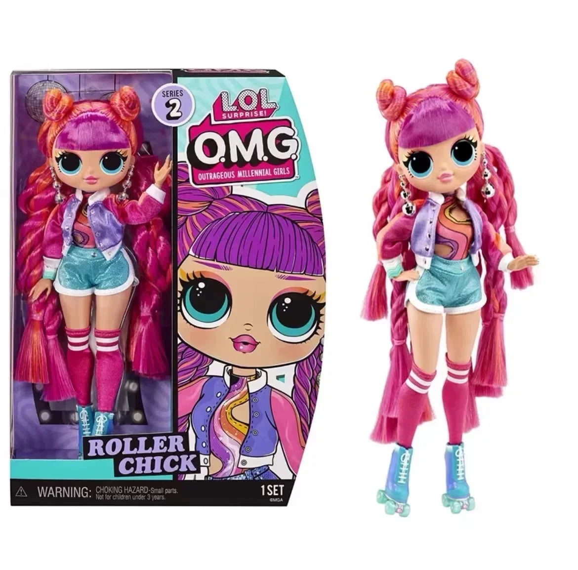 LOL Surprise Dolls OMG Trend Fashionable Dolls Big Sister Fashion Show Department Dress Up Hair Cute Birthdays Gifts for Girls