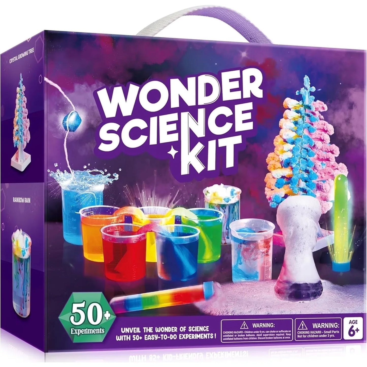 Joyfy Science Kits for Kids Age 8-12 STEM Educational Toys 50+ Chemistry Experiments Learning Resources