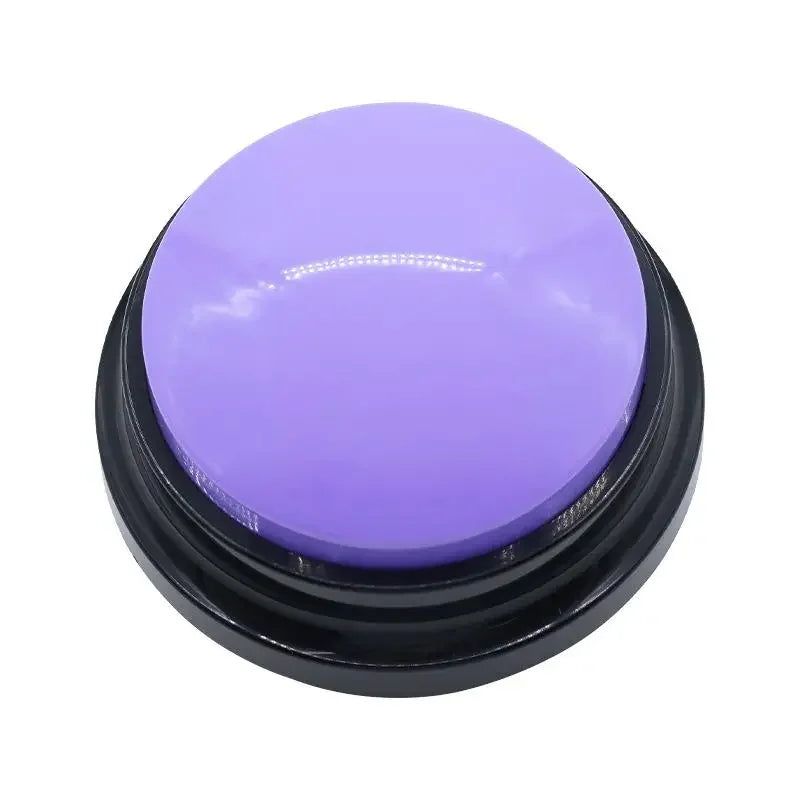 Dog Cat Communication Buttons Voice Recording Button for Pet Training Buzzer 30 Second Record Playback Interactive Pet Toys