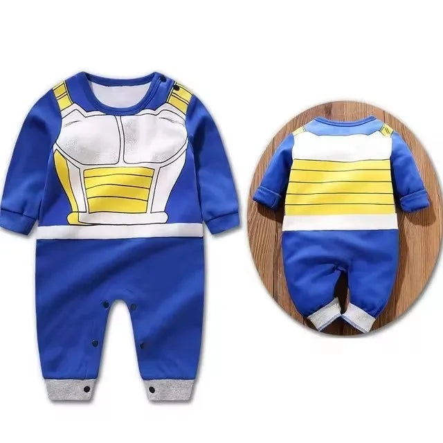 cosplay baby Infant Romper Boy Girl Anime Clothes Halloween Costume Kids Cotton Jumpsuit Toddler Overalls
