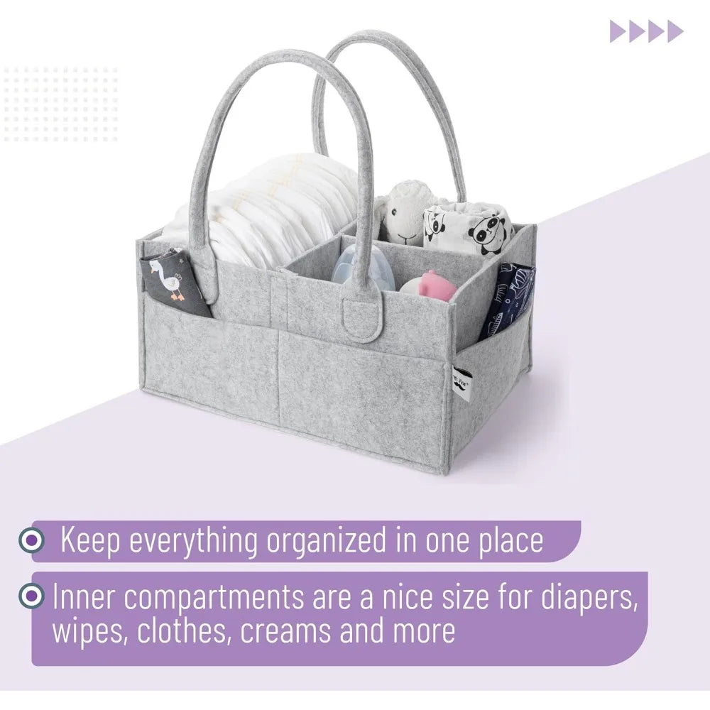 Mr. Pen- Baby Diaper Caddy Organizer, Car Caddy, Portable Organizer for Changing Table, Nursery