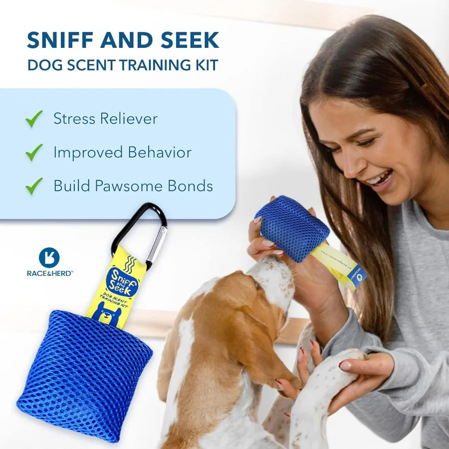 Dog Scent Training Kit Brain Training Games Nosework Toys Smell Training Kit for Loss of Smell Dog Training Kit for Scent Work