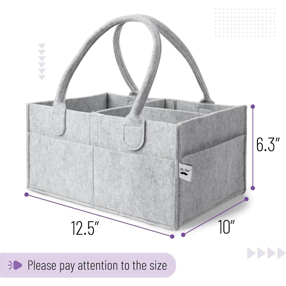 Mr. Pen- Baby Diaper Caddy Organizer, Car Caddy, Portable Organizer for Changing Table, Nursery