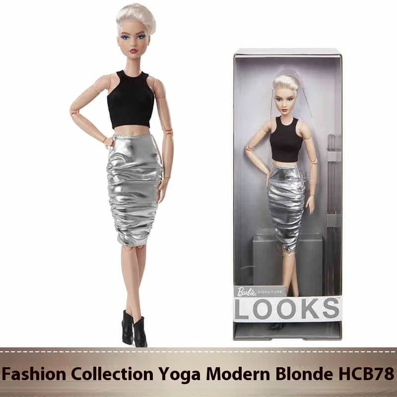 Barbie Fashion Expert Doll Princess Toy Set Birthday Gift For Girls Collectible Figures Fashion Dolls Kids Playhouse Accessories