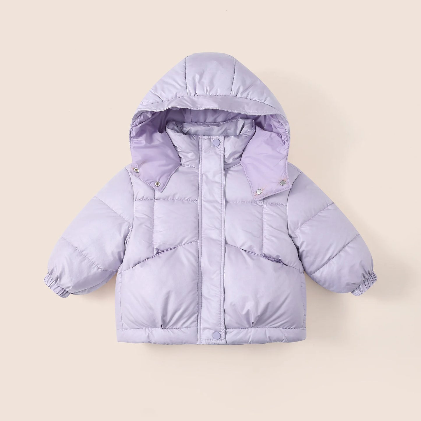 Winter Kids Girls Outerwear Fleece Thick Warm Teens Girls Parkas Hooded Toddler Baby Girls Jacket Outfit Little Boy Coat