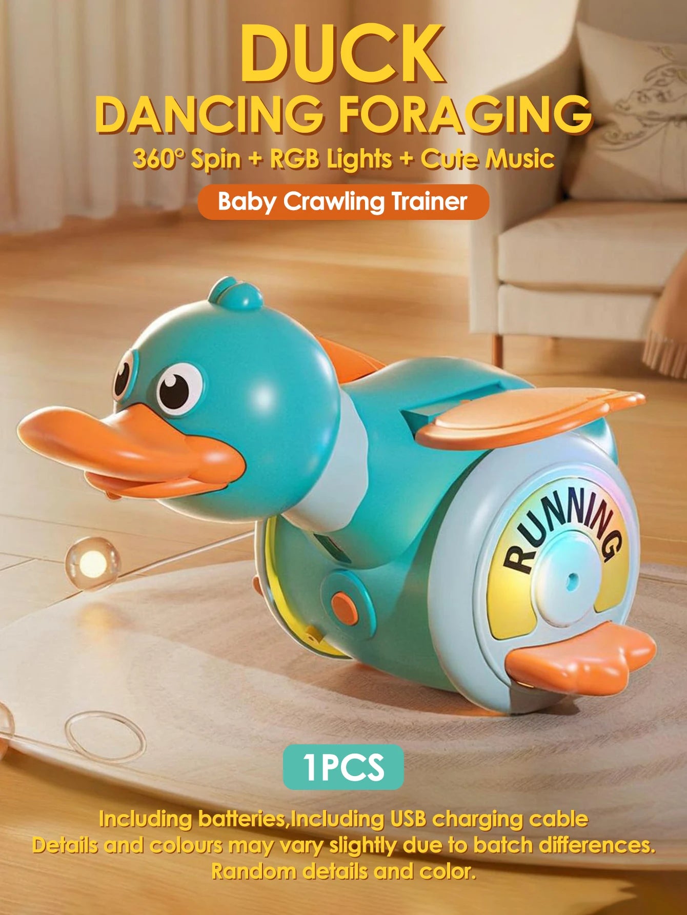 Electronic Pet With Music Toy Charging  Escape Crab Dancing Octopus Auto-sensing Function Crawling Avoiding Obstacles kids gifts