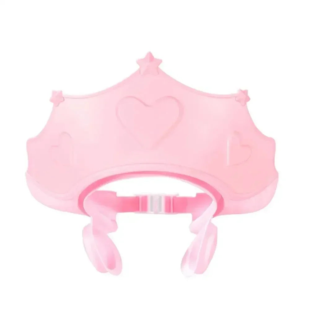 For Kids Ear Protection Safe Children Shampoo Bathing Adjustable Hair Wash Hat  Shower Protect Head Cover Baby Shower Soft Cap