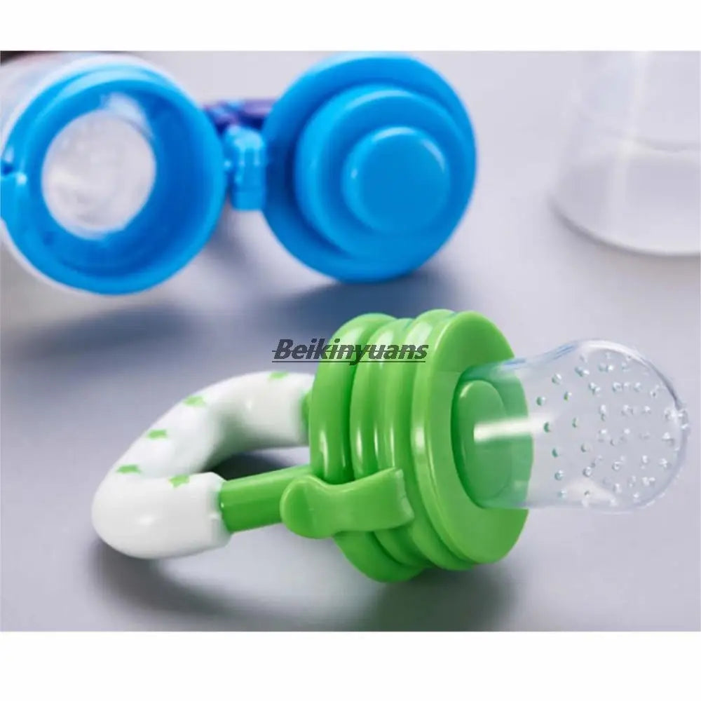 Baby pacifier nipple Fruit and vegetable le fruit consisting bit happy baby silicone bit bag feeding utensils teether pacifier
