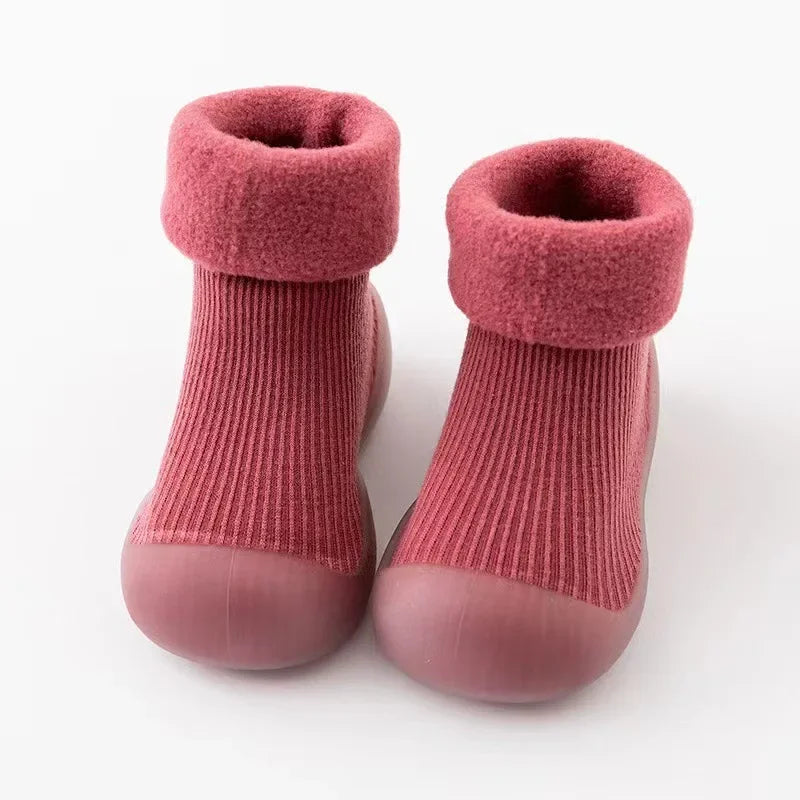 0 to 4 Years Warm Newborn Baby Girl Boy Shoes Toddler Walking Shoes Children Winter First Walkers For Infant New Born Prewalker