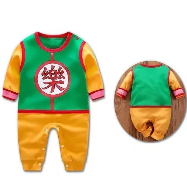 cosplay baby Infant Romper Boy Girl Anime Clothes Halloween Costume Kids Cotton Jumpsuit Toddler Overalls
