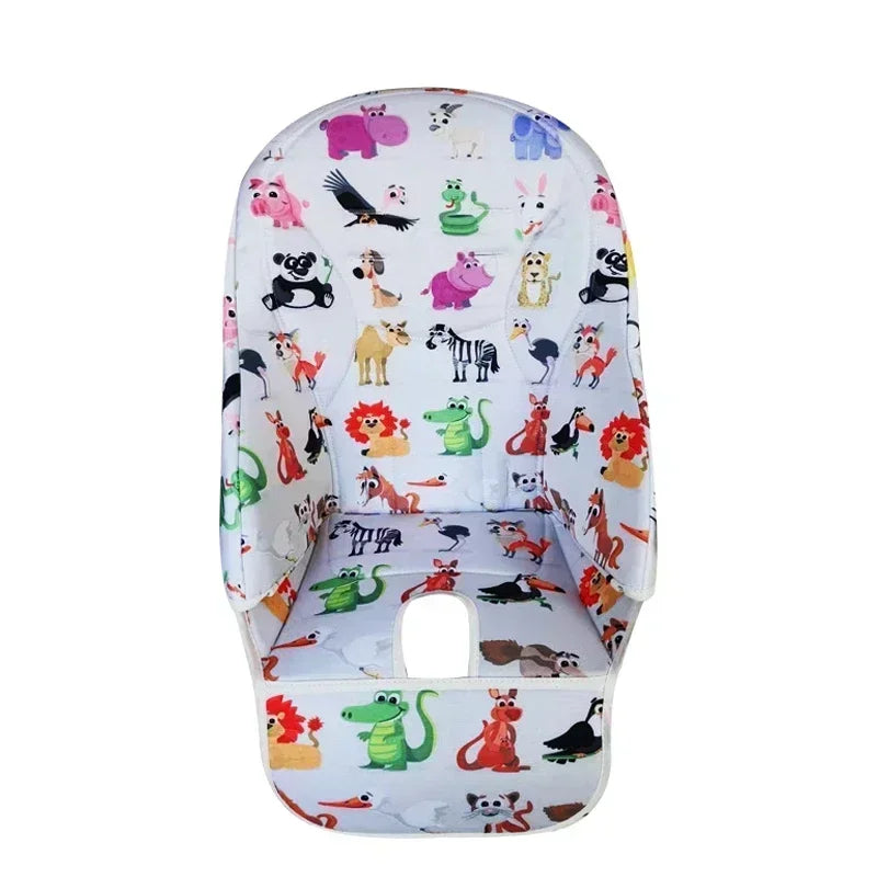 Cartoon Baby Chair Cushion Oxford Cover Compatible for Prima Pappa Siesta Baoneo Dinner Chair Seat Baby Seat Cushion Accessories